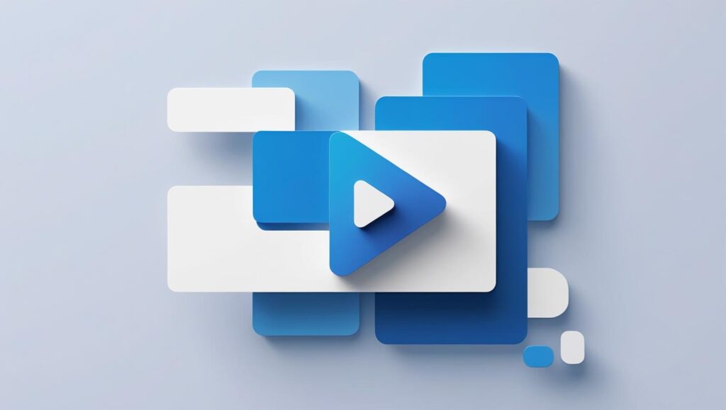 This image shows a content creator seamlessly integrating a YouTube video into a blog platform. It highlights the importance of visual content in improving user experience, encouraging visitors to stay longer, and enhancing overall blog engagement metrics. A blogger embedding a YouTube video into a blog post to increase user interaction and engagement